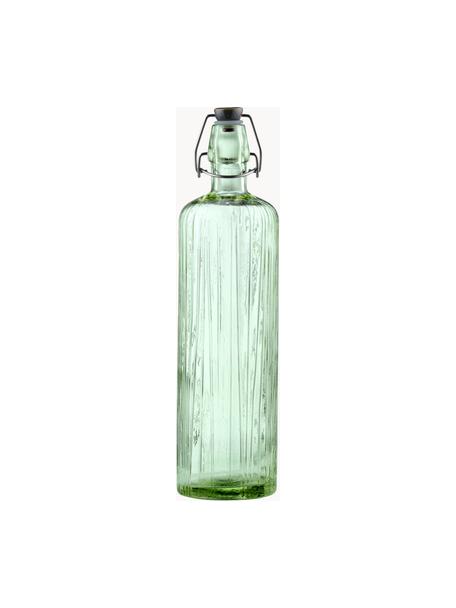 Glazen fles Kusintha, 1,2 L, Glas, Groen, 1.2 L