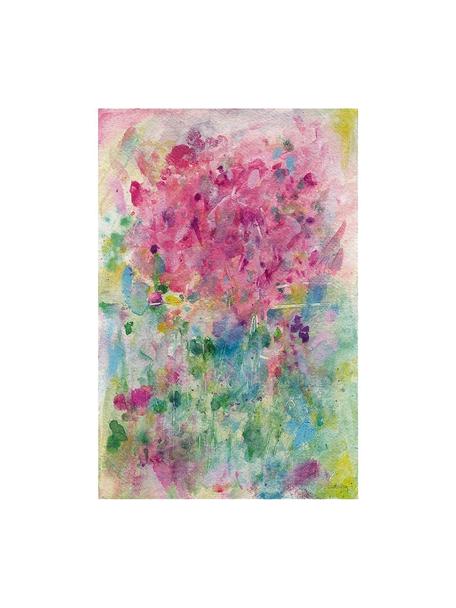 Impresión digital sobre lienzo Eterno Presente, Multicolor, An 80 x Al 120 cm