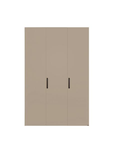 Draaideurkast Madison 3 deuren, inclusief montageservice, Frame: panelen op houtbasis, gel, Beige, B 152 x H 230 cm