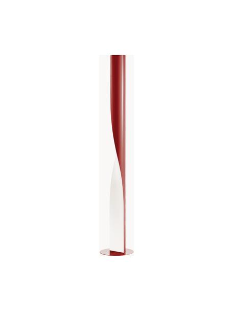 Lámpara de pie grande regulable Evita, Estructura: tecnopolímero, metal recu, Cable: plástico, Rojo, Al 190 cm