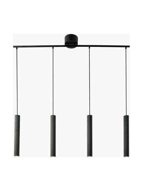 Lampa wisząca Vico, Czarny, S 116 x W 40 cm