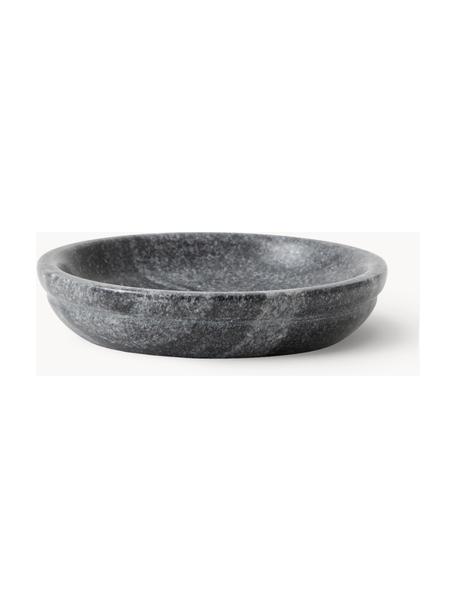 Mramorová miska Stone, Mramor, Čierna, mramorovaná, Ø 10 x V 2 cm