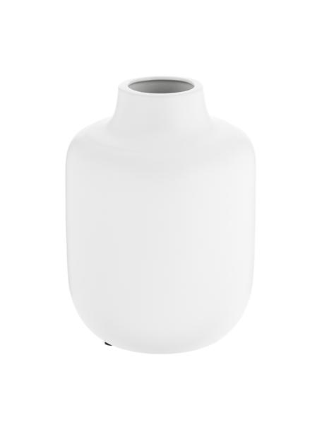 Vase déco porcelaine Belle, Porcelaine, Blanc, Ø 17 x haut. 20 cm