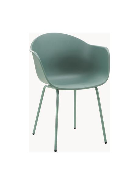 Záhradná stolička Claire, Zelená, Š 60 x H 54 cm