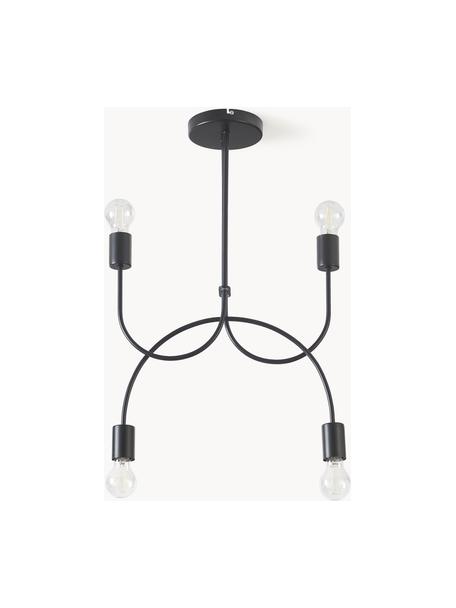 Plafondlamp Bea, Zwart, B 49 x H 69 cm