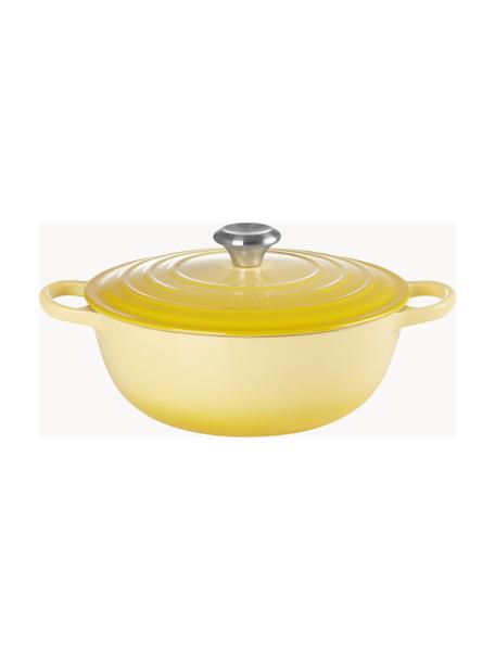 Litinový hrnec La Marmite Signature Collection, Smaltovaná litina, Odstíny žluté, Ø 26 cm, V 14 cm, 4,1 l