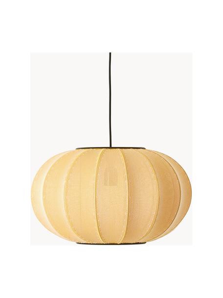 Lampa wisząca Knit-Wit, Ochrowy, Ø 45 x W 26 cm