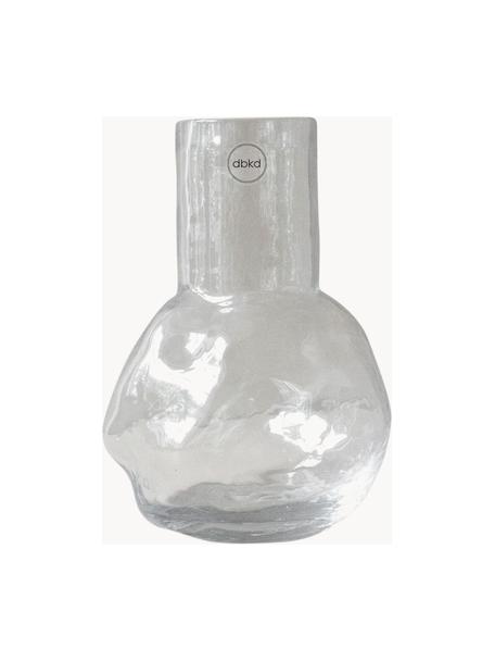 Glas-Vase Bunch, H 20 cm, Glas, Transparent, Ø 13 x H 20 cm