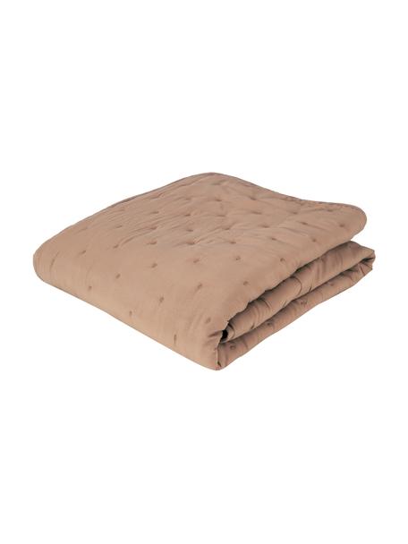 Prošívaný přehoz Wida, 100 % polyester, Tmavě růžová, Š 150 cm, D 250 cm (pro postele s rozměry až 100 x 200 cm)