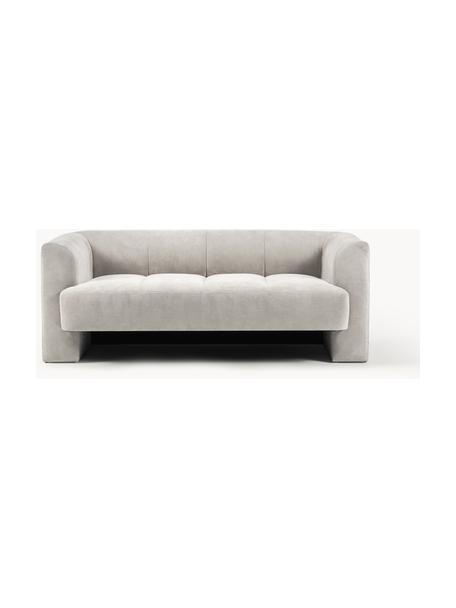 Sofa Bobi (2-Sitzer), Bezug: 88 % Polyester, 12 % Nylo, Gestell: Massives Kiefernholz (FSC, Webstoff Hellgrau, B 178 x T 82 cm