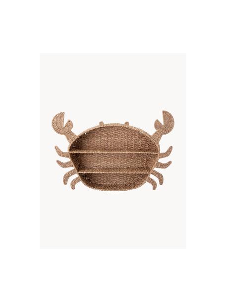 Bibliothèque murale pour enfant Barney, Herbe de Bankuan, Beige, larg. 78 x haut. 46 cm