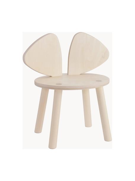 Houten kinderstoel Mouse, Berkenhoutfineer

Dit product is gemaakt van duurzaam geproduceerd, FSC®-gecertificeerd hout., Berkenhout, B 43 x D 28 cm