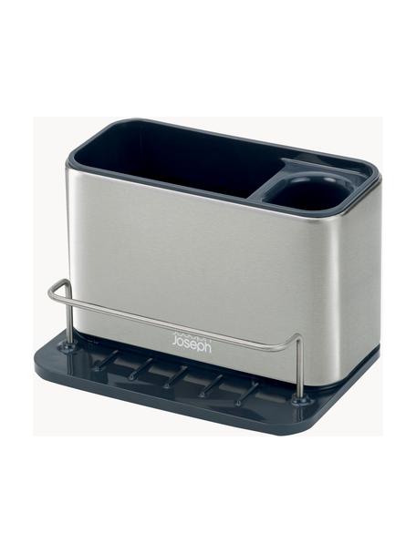 Odkapávač Surface, Umělá hmota, nerezová ocel, Šedá, grafitová, Š 18 cm, V 13 cm