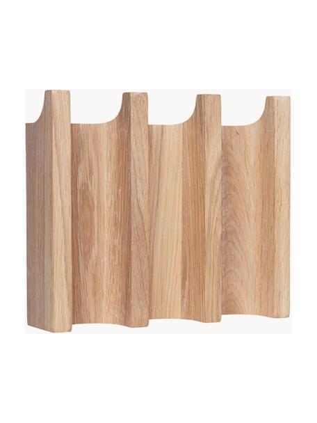 Perchero de pared de roble Column, Madera de roble, Roble, An 21 x Al 18 cm