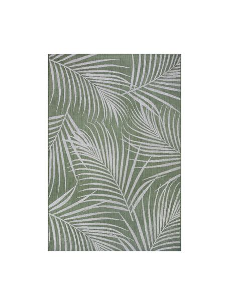 Tapis d'extérieur à motif de feuilles Vai, 100 % polypropylène

Le matériau est certifié STANDARD 100 OEKO-TEX®, 1002004, Centexbel, Vert, blanc, larg. 80 x long. 150 cm (taille XS)