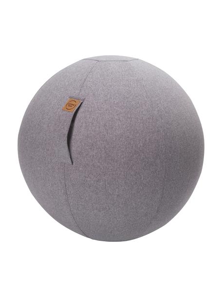 Lopta na sedenie s úchytkou Felt, Svetlosivá, Ø 65 cm