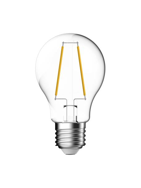 Lampadina E27, bianco caldo, 1 pz, Paralume: vetro, Base lampadina: alluminio, Trasparente, Ø 6 x Alt. 10 cm, 1 pz