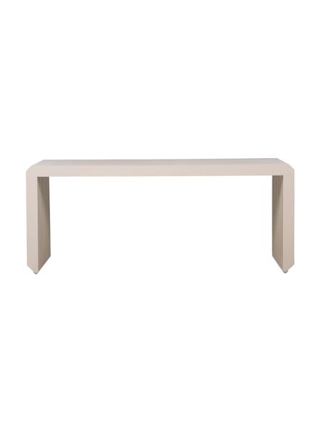 Sitzbank Bancu aus Sungkaiholz, Sungkaiholz, Hellbeige, B 96 x H 40 cm