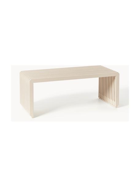 Banc en bois de sungkaï Bancu, Bois de sungkaï, Beige clair, larg. 96 x prof. 43 cm