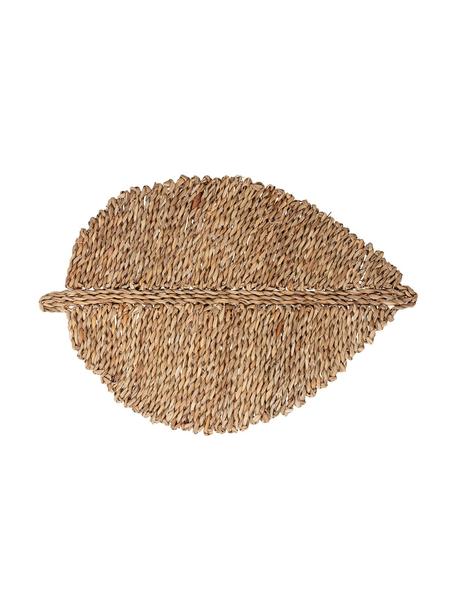 Tovaglietta americana grande in fibra naturale Isla, Fibra naturale, Beige, Larg. 34 x Lung. 50 cm