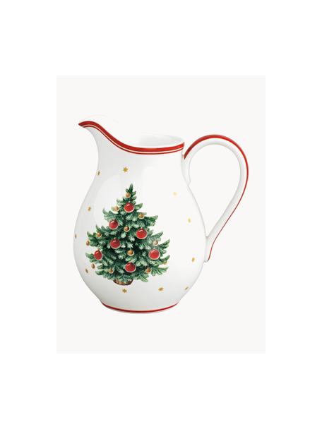 Pot à lait Toy's Delight, 500 ml, Porcelaine Premium, Rouge, vert, blanc, 500 ml