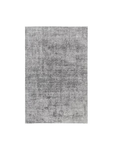 Koberec Laurence, 70 % polyester, 30 % bavlna (s certifikátem GRS), Šedá, černá, Š 200 cm, D 300 cm (velikost L)
