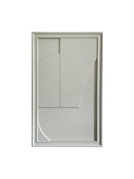 Ručně vyrobená nástěnná dekorace Verto, Šedá, Š 30 cm, V 50 cm