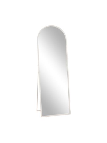 Stojací zrcadlo s kovovým rámem Espelho, Bílá, Š 51 cm, V 148 cm