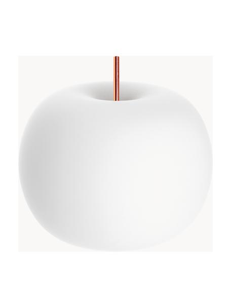 Lampe à poser soufflée bouche à intensité variable Kushi, Tons cuivre, Ø 33 x haut. 32 cm