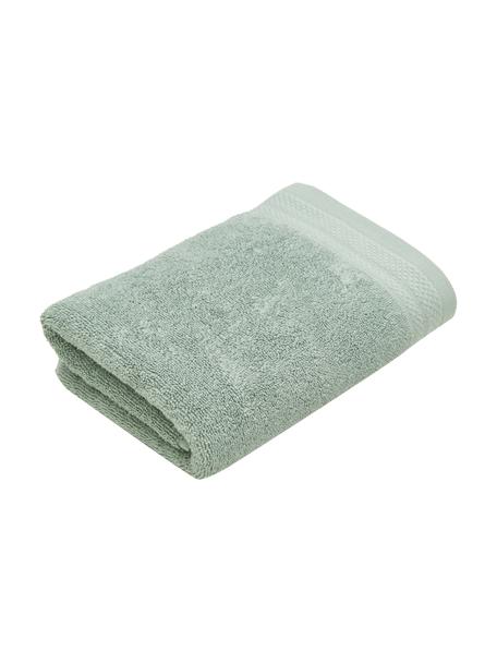 Asciugamano in cotone biologico Premium, 100% cotone biologico, certificato GOTS
Qualità pesante, 600 g/m², Verde salvia, Asciugamano per ospiti XS