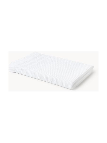 Ręcznik z piki waflowej Yara, różne rozmiary, Biały, Ręcznik kąpielowy, S 70 x D 140 cm