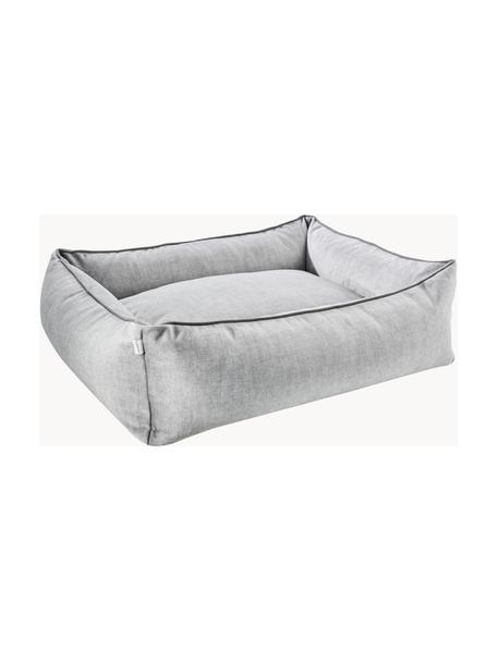 Cama para mascotas de terciopelo Glam, tamaños diferentes, Tapizado: terciopelo (100% poliéste, Gris claro, gris oscuro, An 68 x F 55 cm