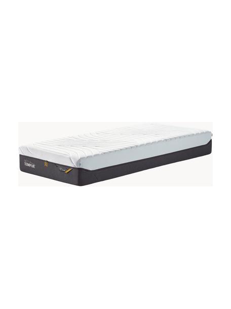 Colchón viscoelástico con memoria inteligente Pro Plus CoolQuilt, firmeza media híbrido, Parte inferior: 100% poliéster, Firmeza híbrida media, Cama 90 x 200 cm