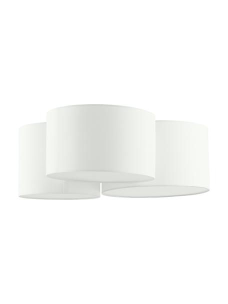 Grand plafonnier Luke, Blanc, Ø 61 x haut. 26 cm