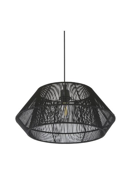Lampa wisząca Hadi, Czarny, Ø 48 x W 22 cm