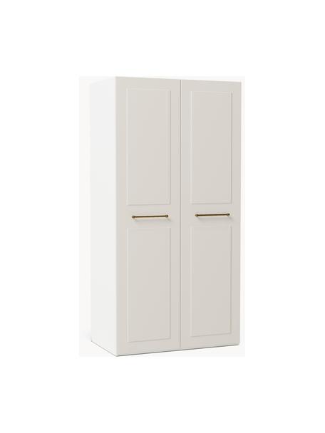 Modulární skříň s otočnými dveřmi Charlotte, šířka 100 cm, více variant, Béžová, Interiér Basic, Š 100 x V 200 cm