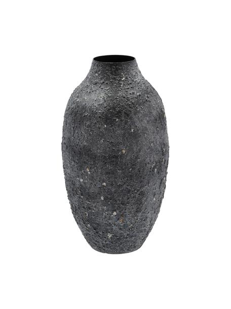 Wazon ze szkła Torden, Żelazo powlekane, Czarny, Ø 24 x W 43 cm