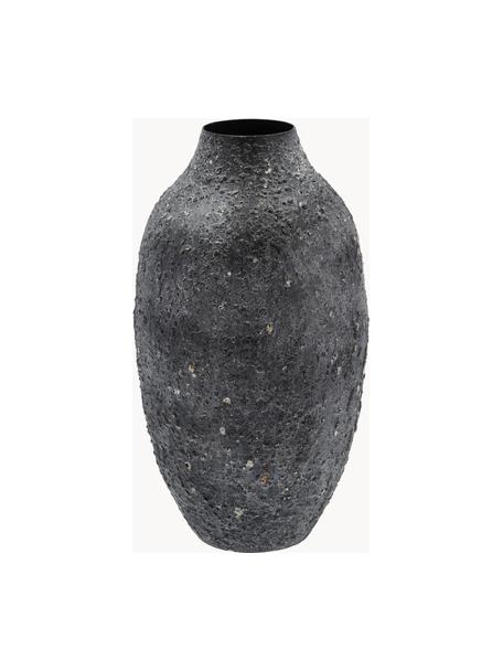 Vaso in ferro Torden, Ferro rivestito, Nero, Ø 24 x Alt. 43 cm
