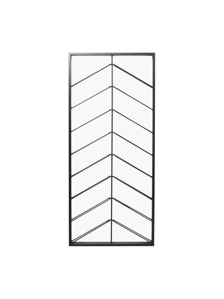 Závesný stojan na víno Bistro, na 16 fliaš, Oceľ s práškovým náterom, Čierna, Š 70 x V 160 cm