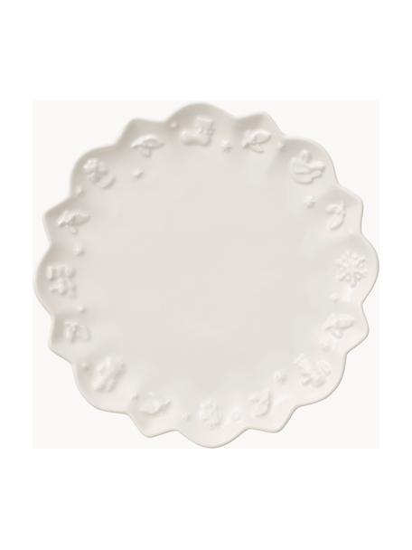 Sous-tasses Toy's Delight, 6 pièces, Porcelaine Premium, Blanc cassé, Ø 19 cm