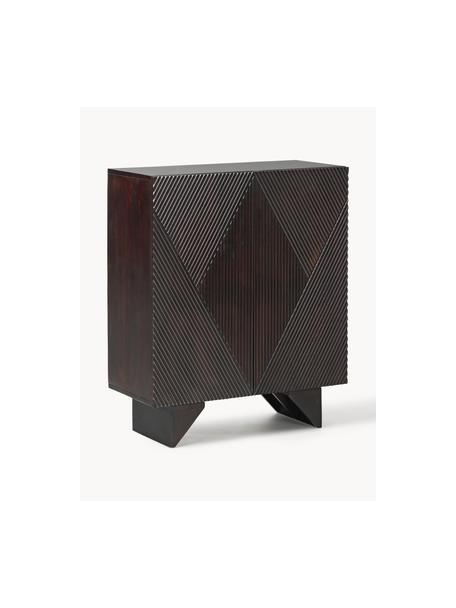 Komoda z masívneho mangového dreva Louis, Mangové drevo, Š 100 x V 120 cm