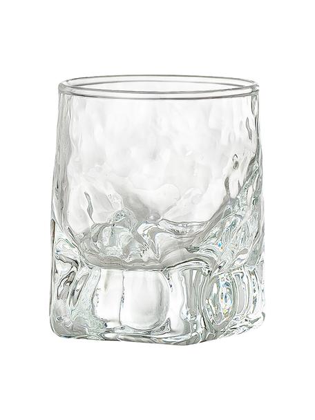 Bicchierini dalla forma irregolare Zera 6 pz, Vetro, Trasparente, Ø 5 x Alt. 6 cm, 70 ml