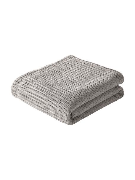 Deka s vaflovou štruktúrou Adair, 100 %  bavlna, Sivá, Š 180 x D 250 cm