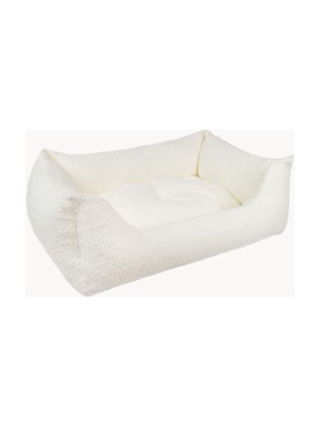 Bouclé-Hundebett Balance, verschiedene Grössen, Bezug: Bouclé (100 % Polyester) , Off White, B 90 x T 60 cm