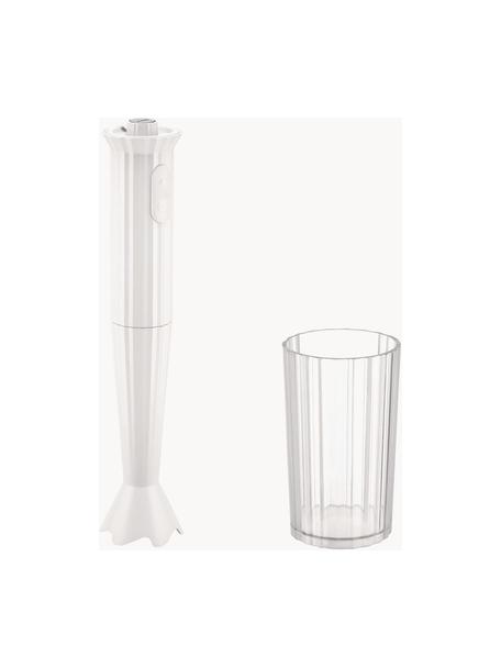 Stabmixer Plissé mit Becher, Thermoplastisches Harz, Off White, Set mit verschiedenen Größen