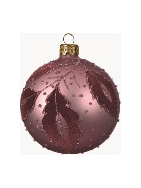 Bombka Violetta, 6 szt., Lila, Ø 8 cm