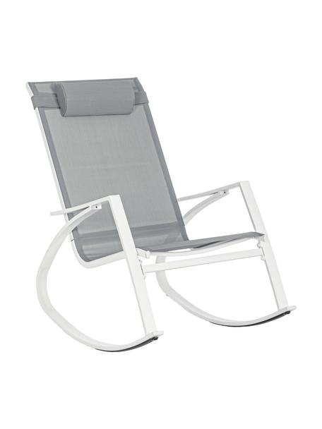Hojdacia stolička s nastaviteľnou opierkou hlavy Demid, Biela, Š 95 x H 61 cm