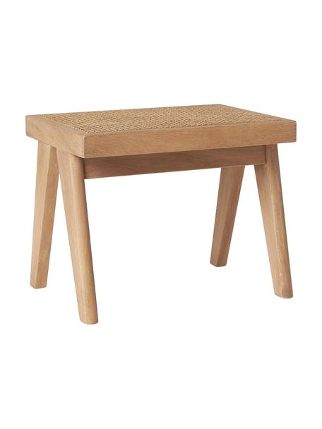 Stolička s vídeňskou pleteninou Sissi, Ratan, světlé dubové dřevo, Š 52 cm, V 42 cm