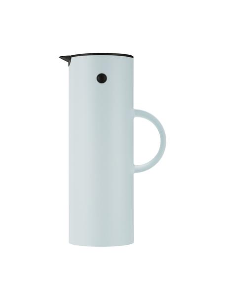 Brocca isotermica EM77, 1 L, Plastica ABS con inserto in vetro, Azzurro opaco, 1 L