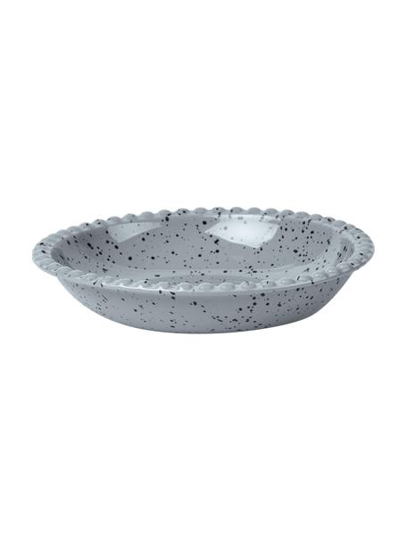 Ręcznie wykonana misa Ditte, Kamionka, Szary, nakrapiany, Ø 26 x W 6 cm